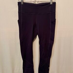 lululemon athletica Black Capri Leggings